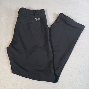 Under Armour Storm Men’s 36x32 Black Water Resistant Stretch Golf Straight Pants